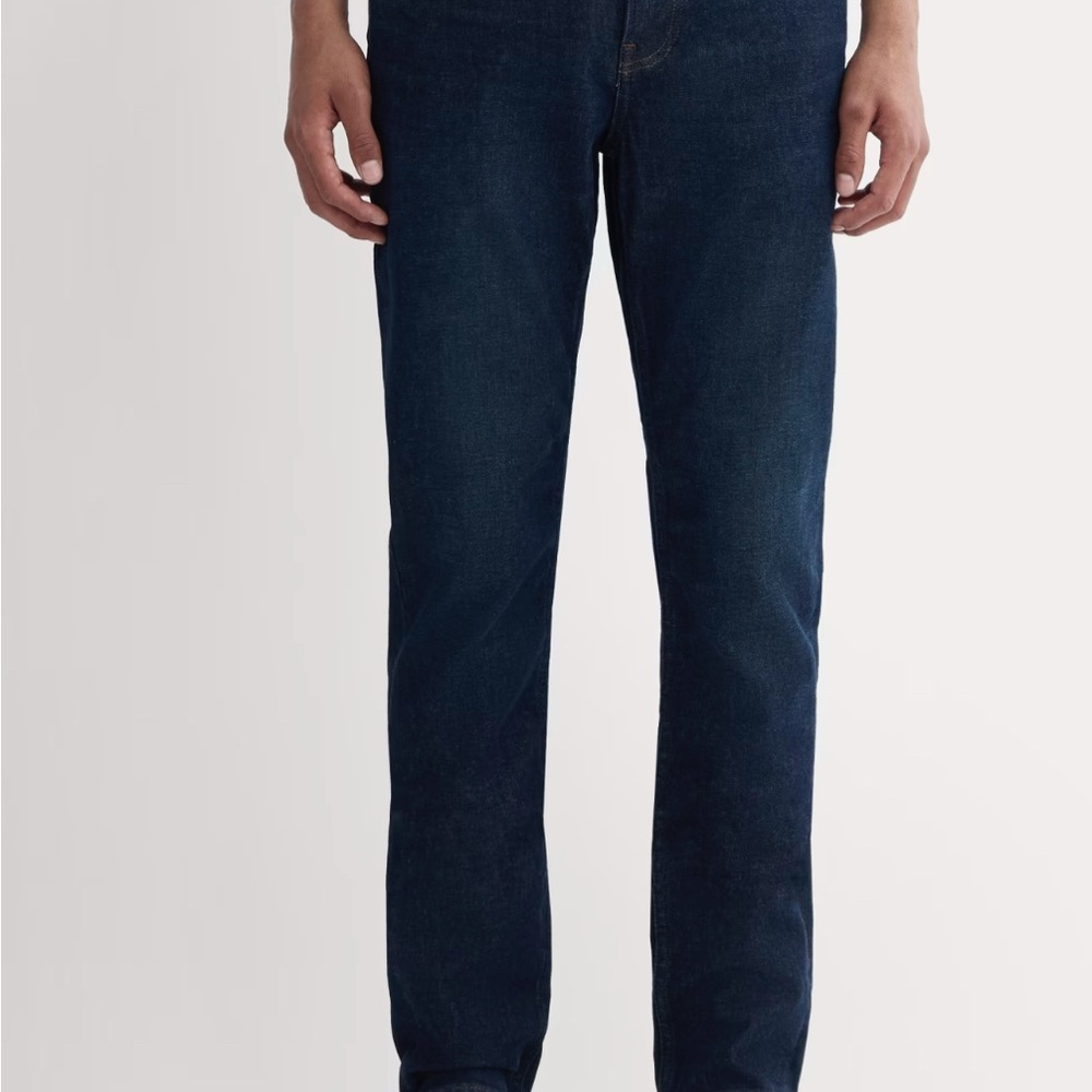 Everlane Men's Deep Blue Straight Jeans